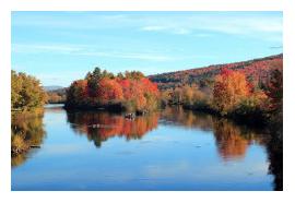 Berlin, NH is beautiful during foliage season