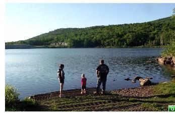 Oliverian Pond Boat Launch, Benton, NH - Click for a larger image!