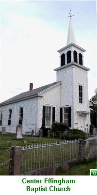 Center Effingham Baptist Church, NH - Click for a larger image!