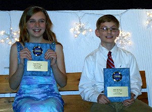 Bristol NH Annual Jack Frost & Miss Snowflake Winners 2016 Matthew Karkheck and Autumn Braley.