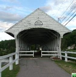 Groveton Covered Bridge - Click for a larger image.