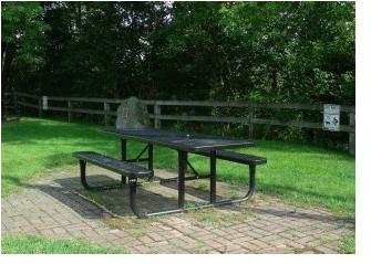 Centennial Park behind Main Street near the Ammonoosuc River is a nice spot to relax, and read a book, or enjoy your lunch outdoors.