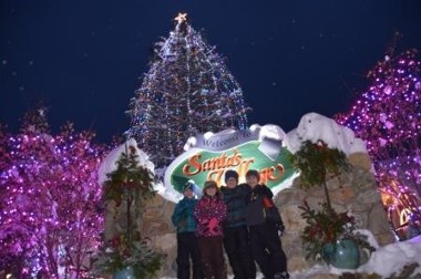 Santa's Village New Year's Eve Party includes nearly 1/2 Million Christmas lights.