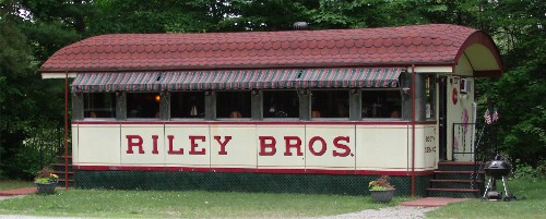 The Diner at the Silver Lake Railroad!